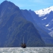 Milford Sound in the Southern Alps, New Zealand