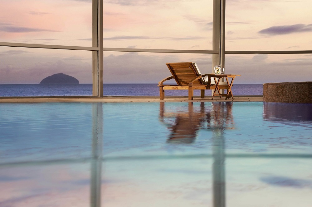 Ailsa Craig From The Turnberry Spa