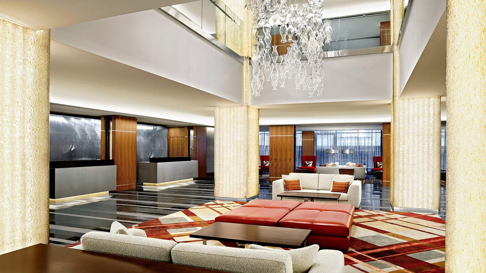 Sheraton Grand Edinburgh - reception 
