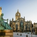 The Historic Royal Mile in Edinburgh, Scotland